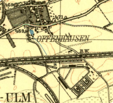 Quelle: BayernAtlas Historische Karten 1940, atlas.bayern.de