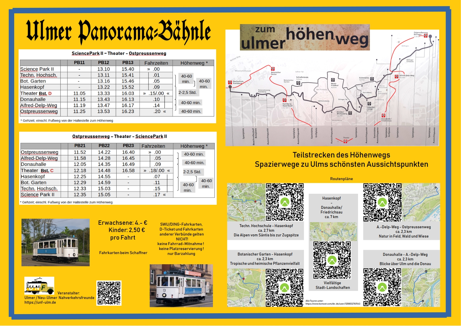 Fahrplan PB